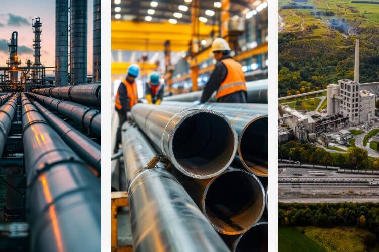 RJ Engineering – industrial design for steel and cement